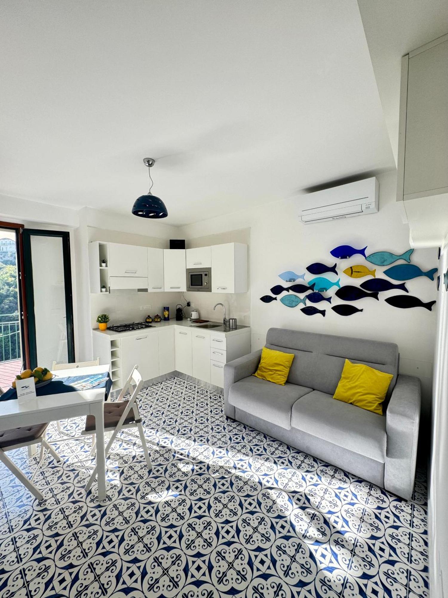 Panoramic Flat Amalfi Coast - Sea View 1 Apartment Vietri sul Mare Exterior photo