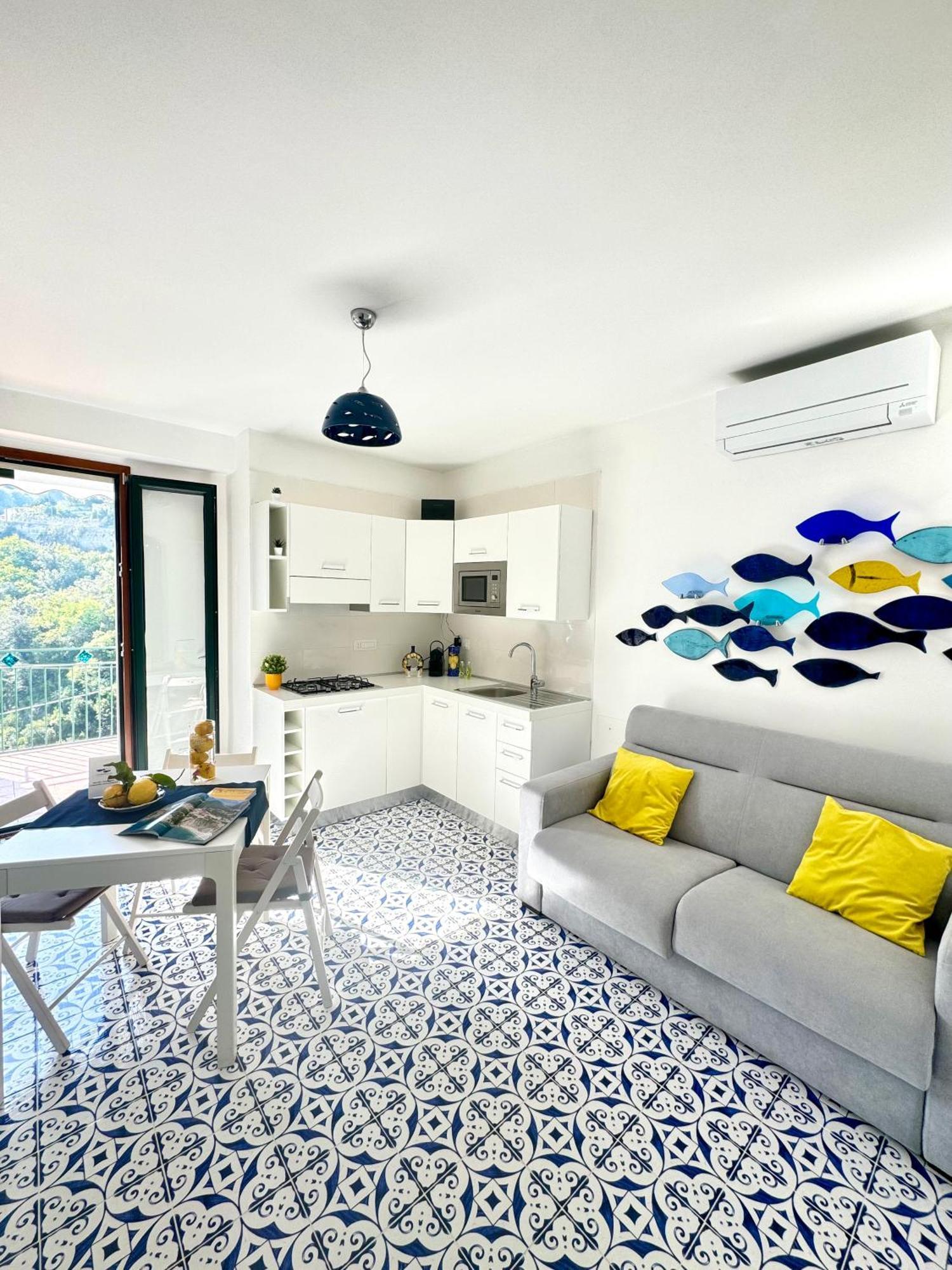 Panoramic Flat Amalfi Coast - Sea View 1 Apartment Vietri sul Mare Exterior photo