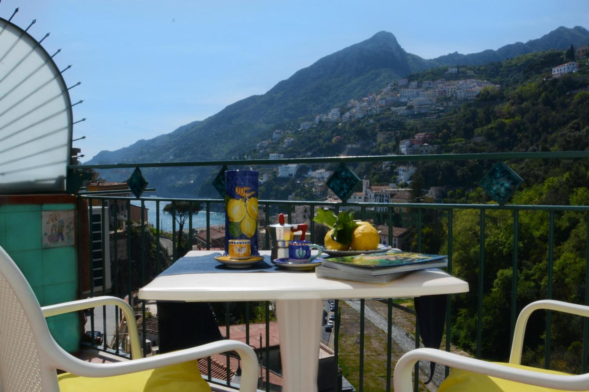 Panoramic Flat Amalfi Coast - Sea View 1 Apartment Vietri sul Mare Exterior photo