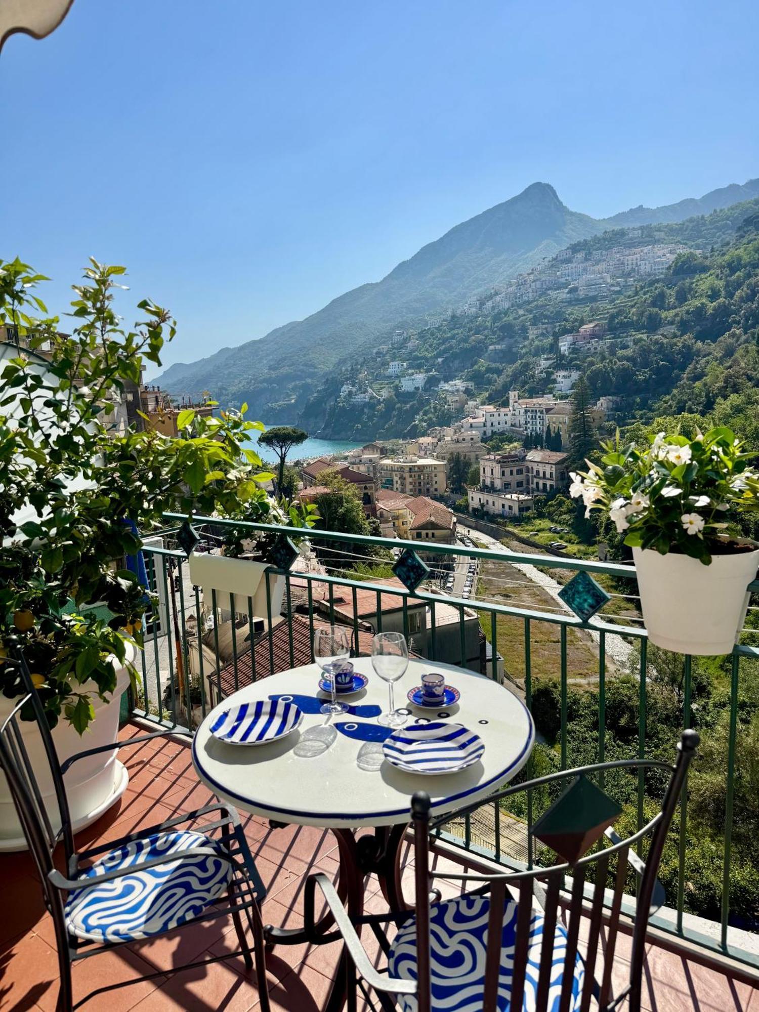 Panoramic Flat Amalfi Coast - Sea View 1 Apartment Vietri sul Mare Exterior photo